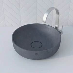 WB603GRAFIT Накладная раковина на столешницу  круглая BetOn