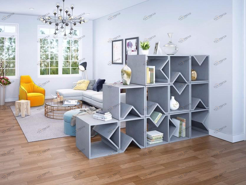 Книжный шкаф-разделитель Angulus B3 Santreyd