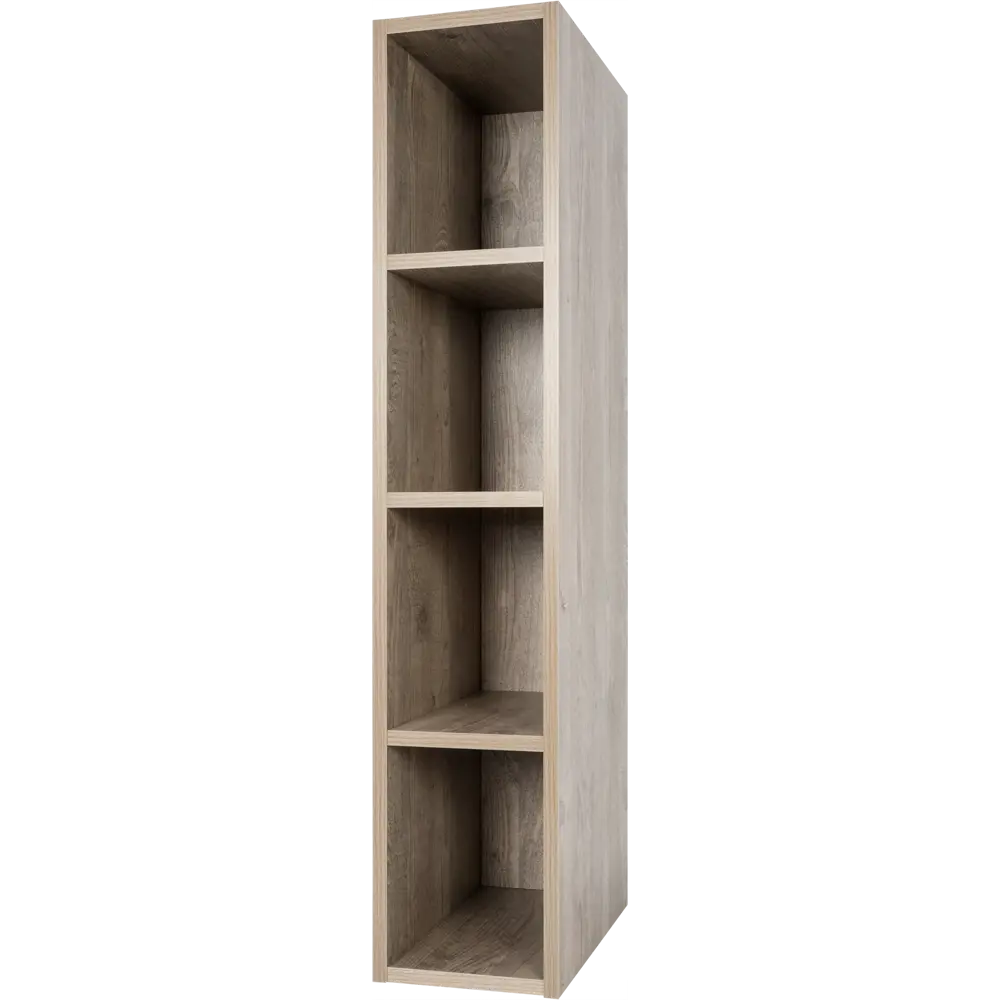Каркас навесной открытый декоративный Delinia Руза 20x35x102.4 см ЛДСП цвет коричневый 82520268 STLM-2047797 DELINIA ID 