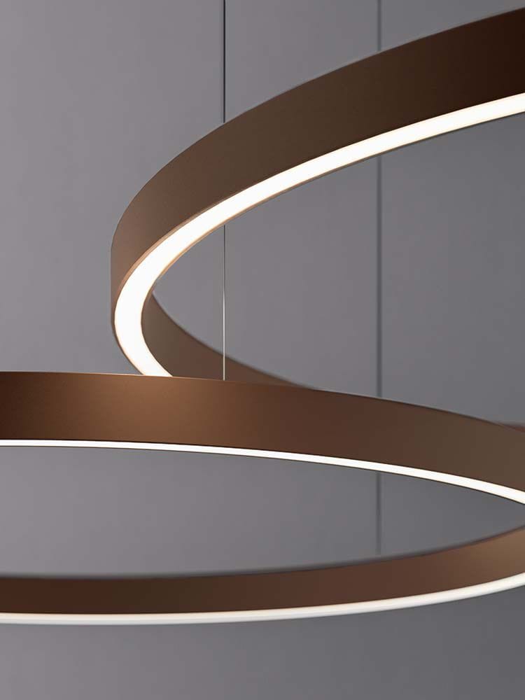 Алюминиевый светодиодный подвесной светильник Quadrifoglio Group Design Lighting ARCH-00140632 - Вид №6