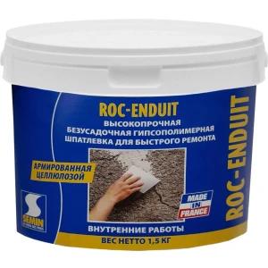 Шпаклёвка для заделки и ремонта Semin Roc-Enduit, 1.5 кг 13478126 STLM-2165692