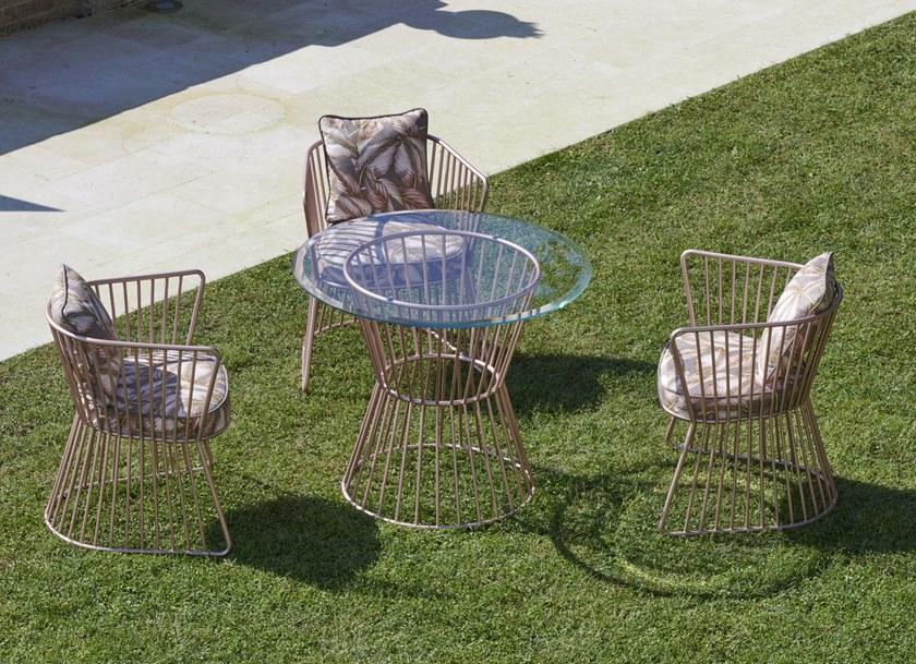 Samuele Mazza Outdoor Садовый стул с обивкой Yucca sun-id-1408553 - Вид №2