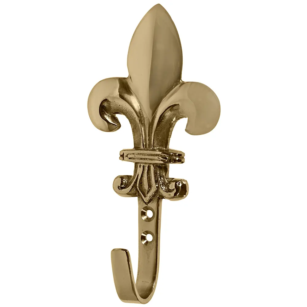 Крючок Fleur-DE-LYS LB-119 PB, цвет латунь 13616429 STLM-2050781 LAMPLANDIA 