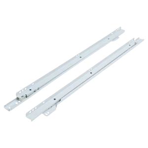 Мебельные направляющие 500 мм сталь цвет белый