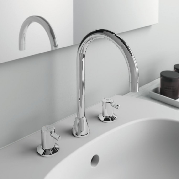 BC196AA Двухрычажный смеситель для раковины Ideal Standard CERALINE - Вид №5