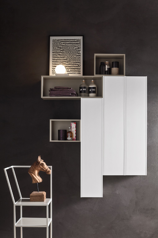 Pensili in legno Arcombagno Collezione vasche da bango Навесные шкафы и колонки STISR181 - Вид №24