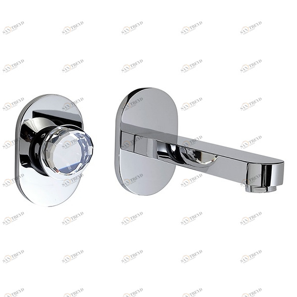 Однорычажный смеситель для раковины настенный 67.302C MAIER MUSE DIAMOND 67302C