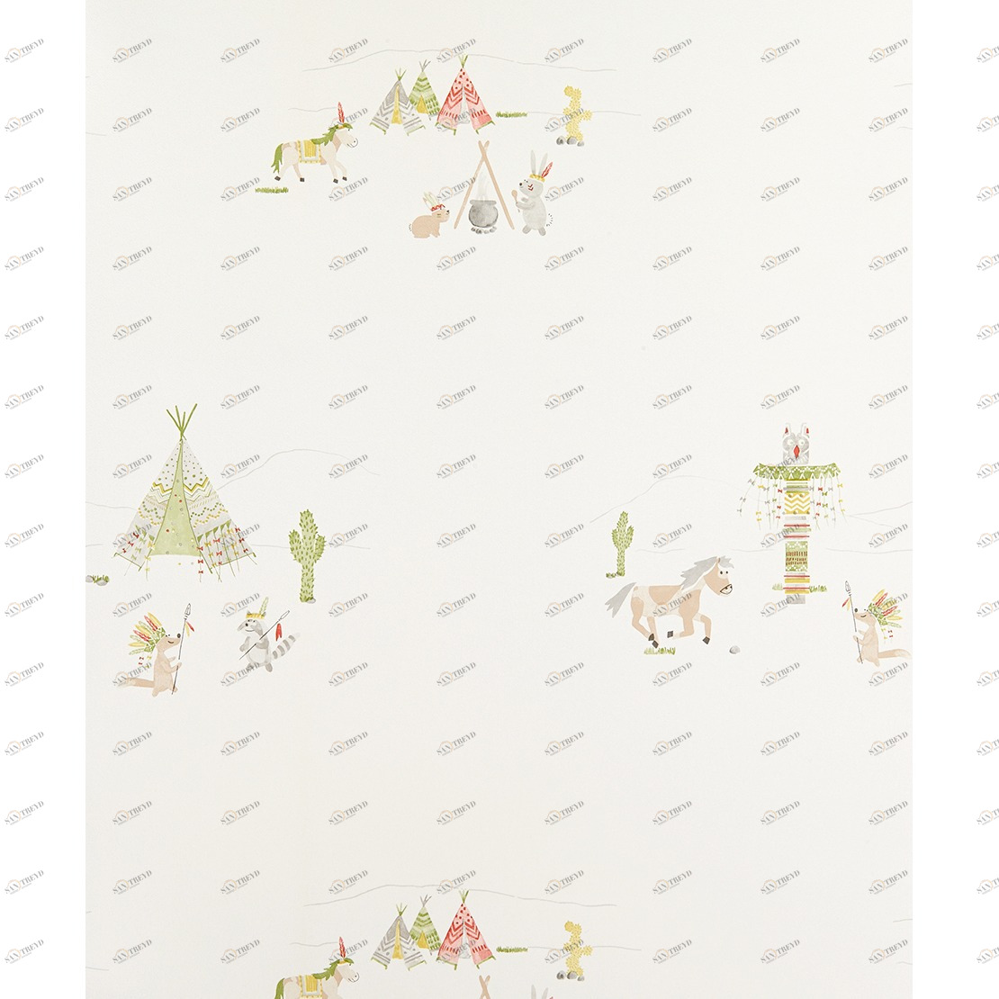 Рулон обоев ARC EN CIEL CFT25467329. Основа Casadeco