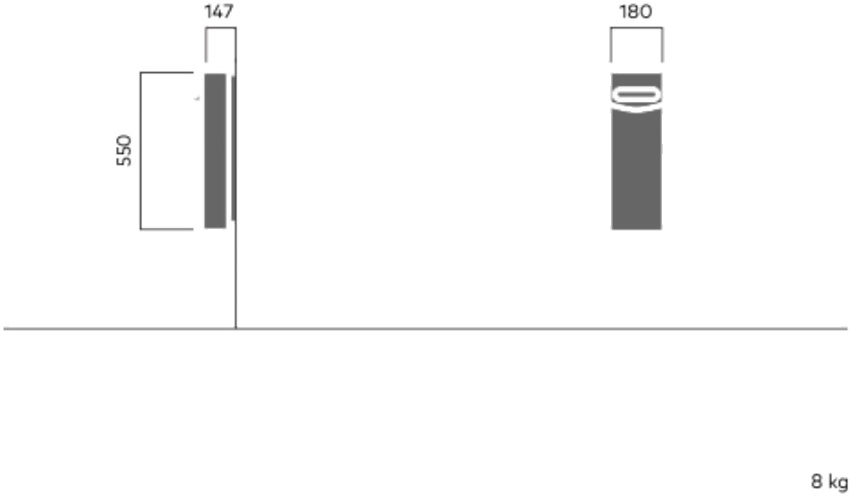 VESTRE Пепельница для общественных мест из оцинкованной стали Urban sun-id-1513384 - Вид №4