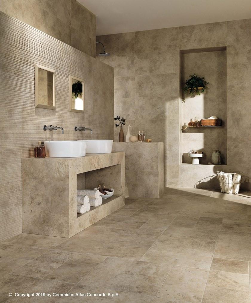 Atlas Concorde Белая плитка для стен с эффектом камня Aix sun-id-1450144 - Вид №6