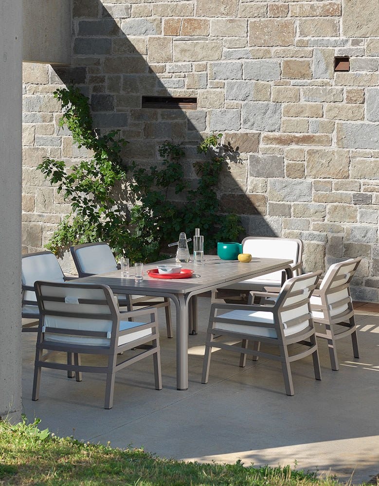 DurelTOP выдвижной прямоугольный садовый стол Nardi Лавр-Пальма ARCH-00000554 - Вид №3