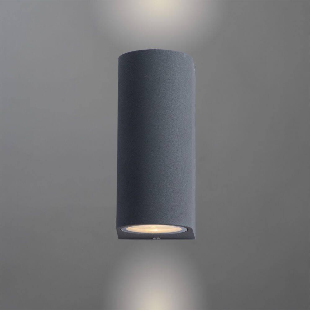 Уличный настенный светильник серый Arte Lamp 2GY A3102AL-2GY ARTE LAMP 3102 00-3898048 Серый  - Вид №2