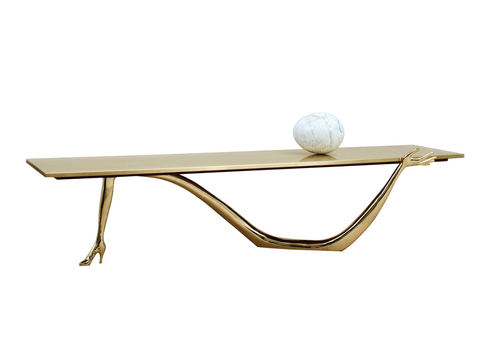 Латунный низкий журнальный столик BD Barcelona дали ARCH-00126835