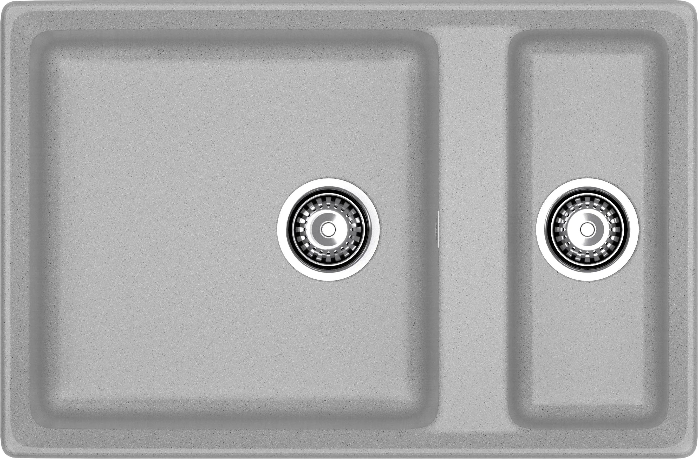 Кухонная мойка Искусственный камень LEVEL S160 GranFest LV-760K-S160
