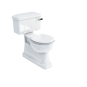 Burlington Унитаз S Trap CC с бачком 440 рычага с черным рычагом P18 C3 BLA