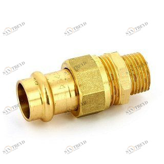 Муфта пресс-Н с разъемным соединением 18х1/2' IBP P4331G01804000