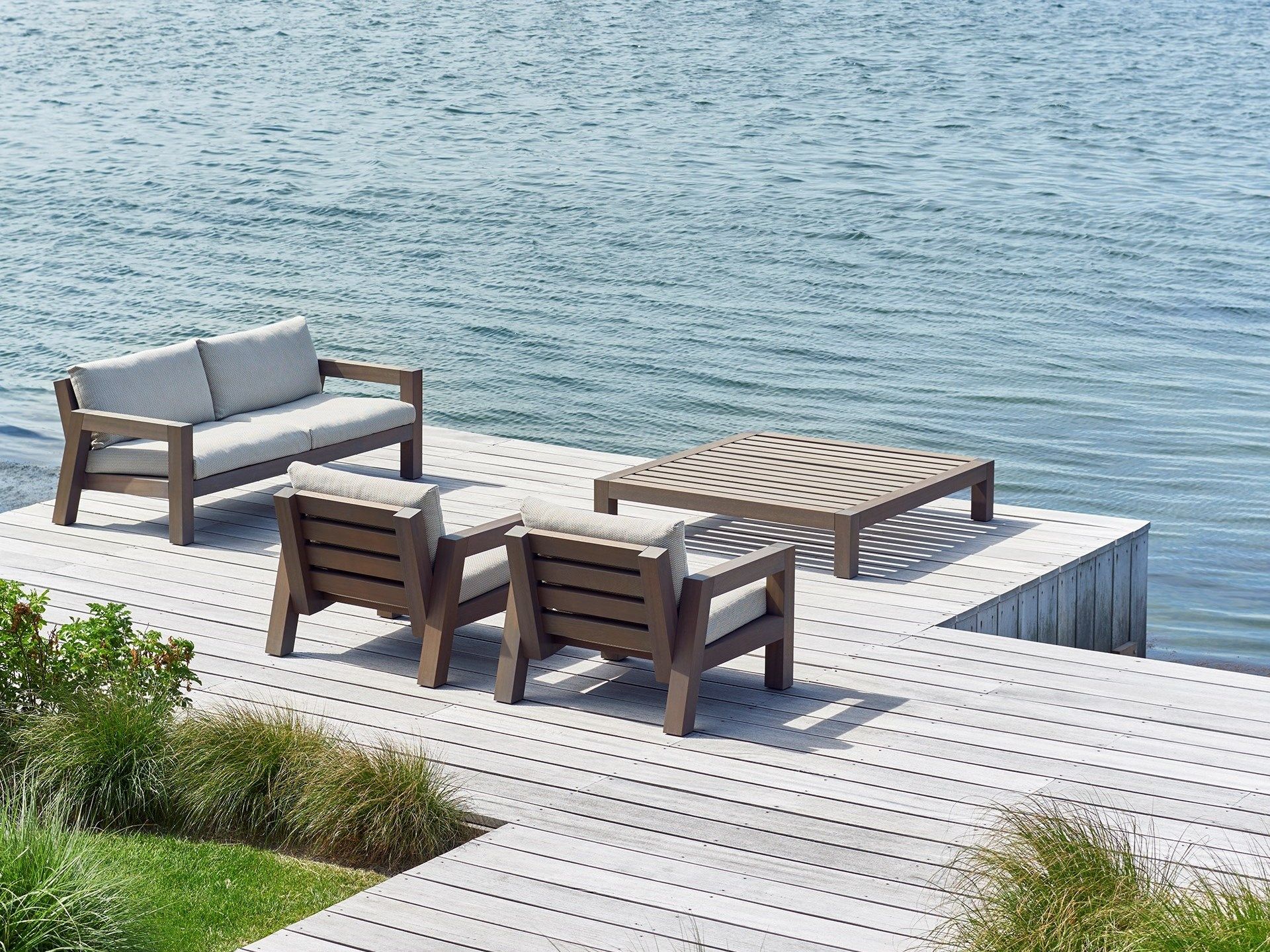 Деревянный садовый диван Piet Boon LARS outdoor ARCH-00116561 - Вид №1