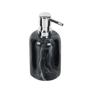 Керамический дозатор для мыла LEMER Bain Blanc в элегантном черно-синем исполнении 89385004