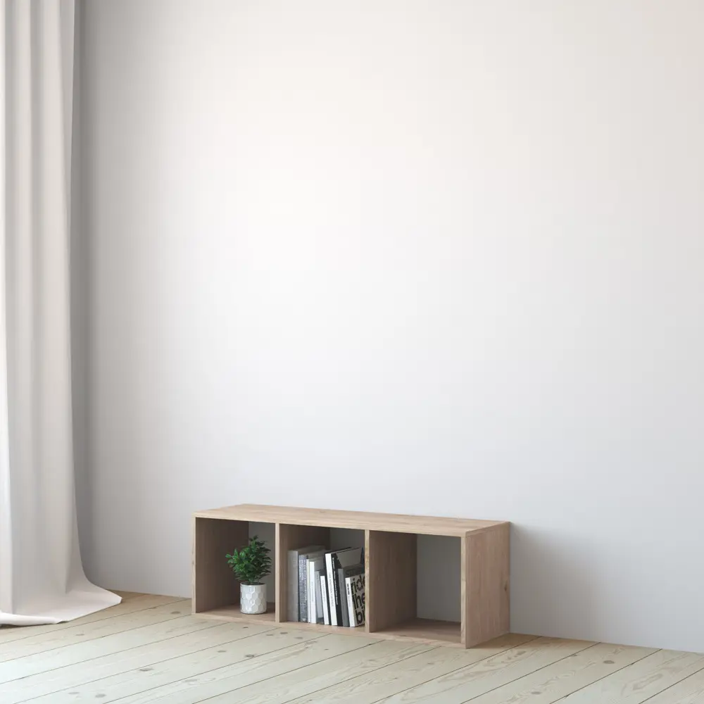 SPACEO Стеллаж «Куб» — модульная система хранения на 3 секции 82731880 STLM-0034871 - Вид №12