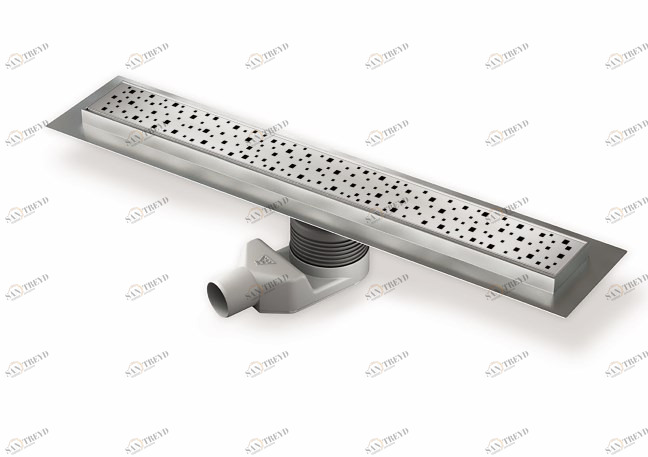 Цельнонержавеющий желоб ALPEN Square ALP N 850 S 