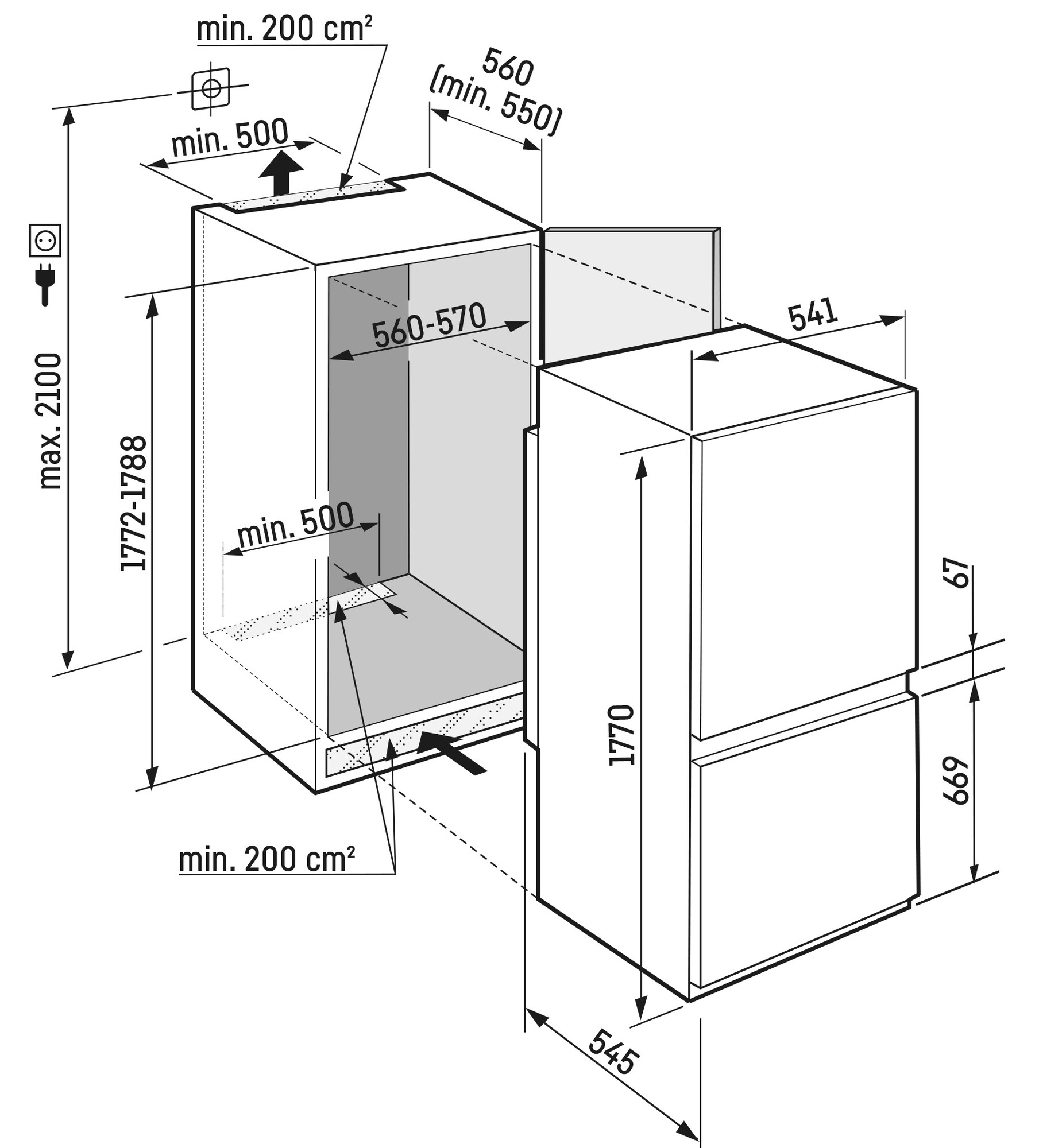 5465677 Встраиваемый холодильник Liebherr ICNSd 5123-22 001 STDN-0072499 - Вид №12