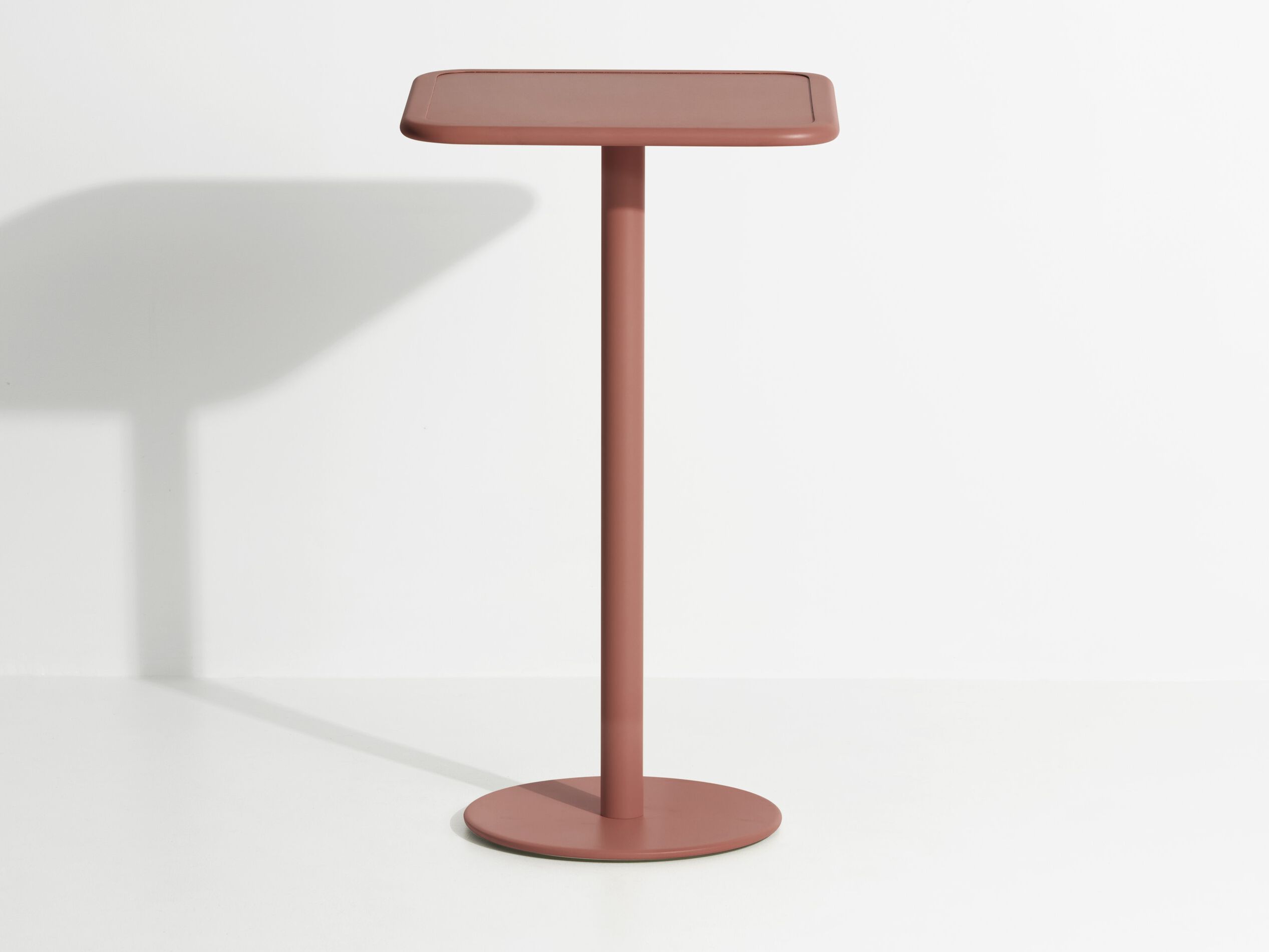 Высокий квадратный алюминиевый садовый стол с порошковым покрытием Petite Friture выходные ARCH-00039748 - Вид №14