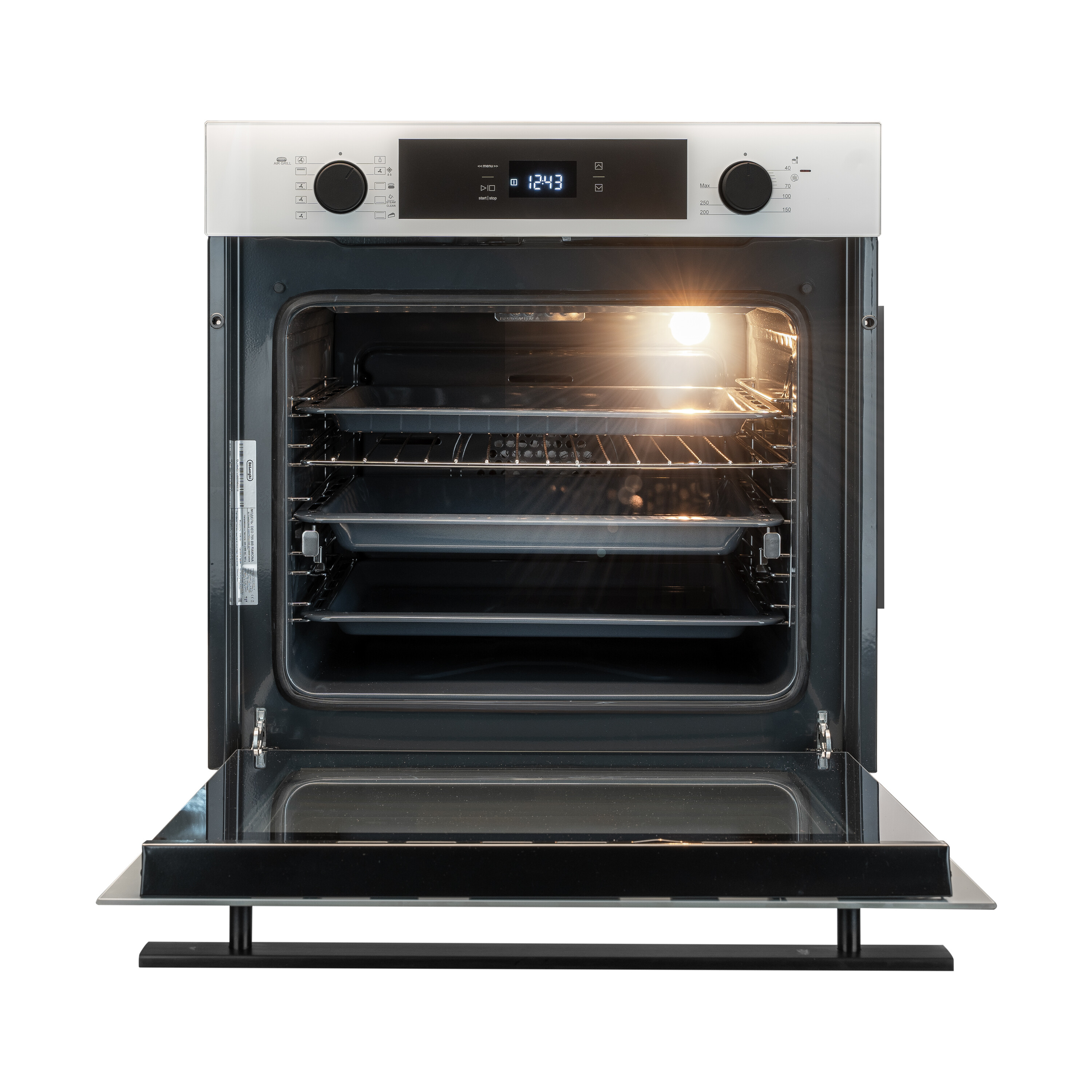 1109358 Электрический духовой шкаф DeLonghi Deo 755 BB Ramona белый STDN-0136646 - Вид №2