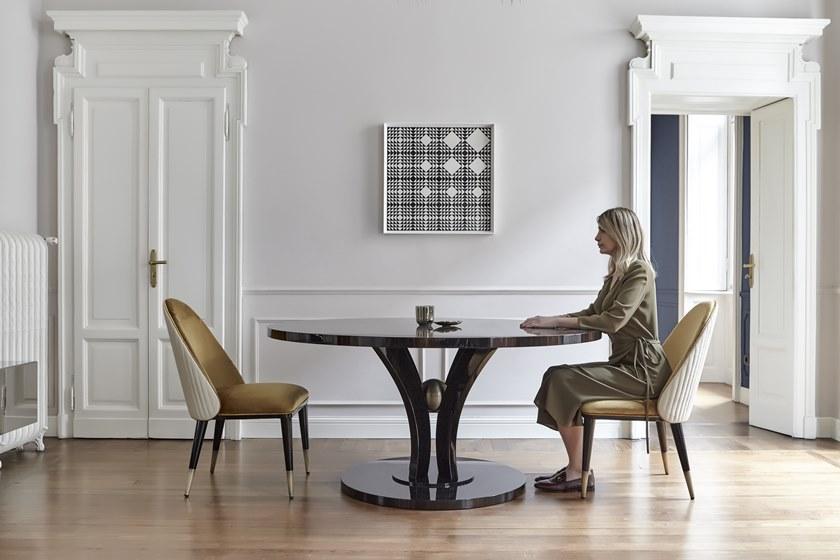 Capital Collection Круглый деревянный стол Korp sun-id-1470325 - Вид №3