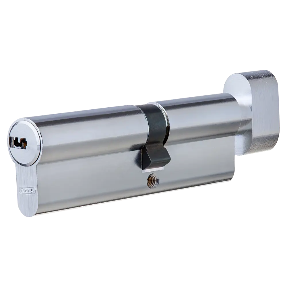 Цилиндр Abus 50х40 мм, ключ/вертушка, цвет никель 82389998 STLM-2081287 D6