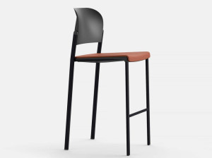 Штабелируемый табурет из полипропилена