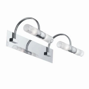 Подсветка для зеркал Ideal Lux Double AP4 IDEAL LUX DOUBLE 076845 Хром