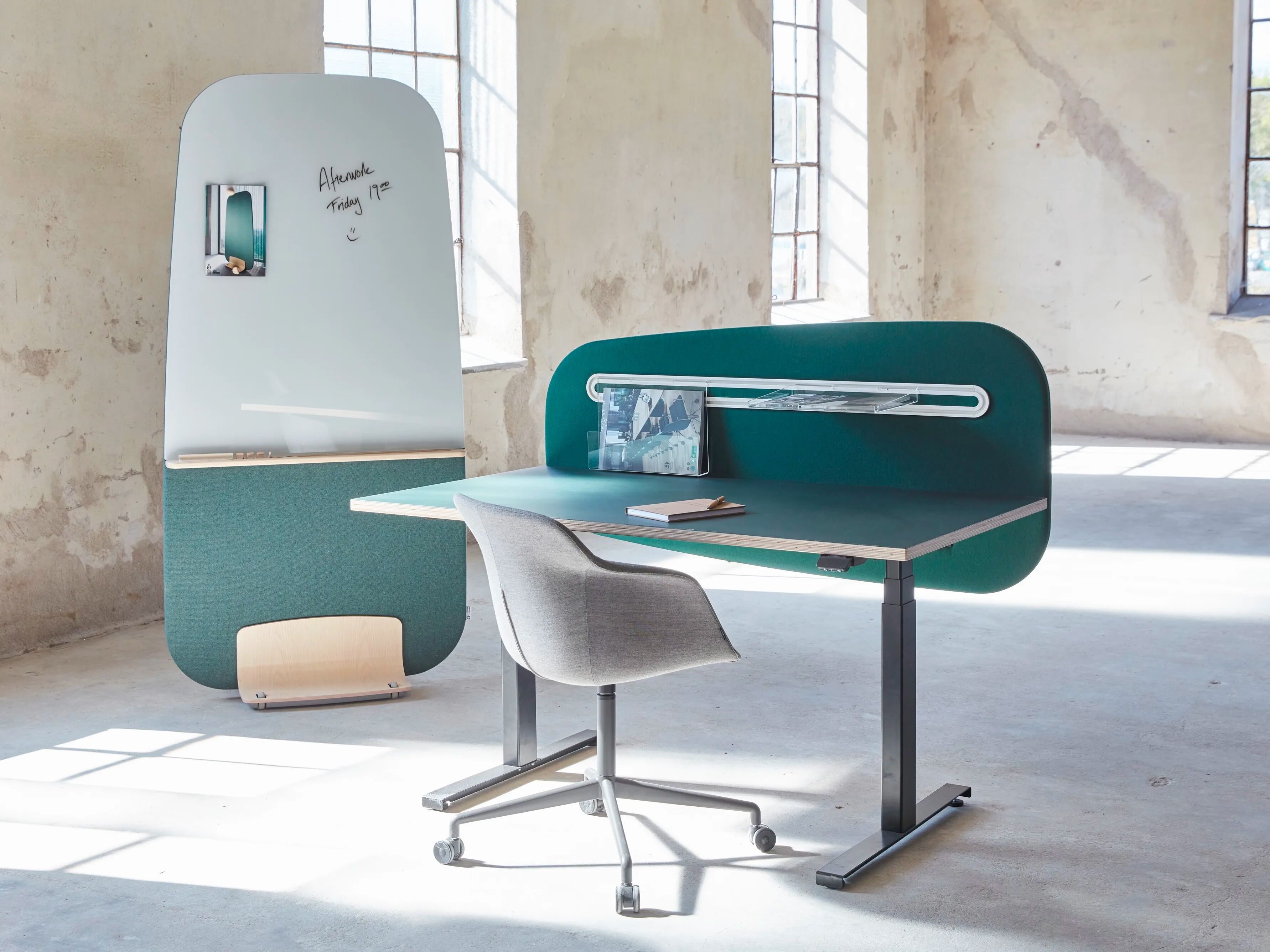 Звукопоглощающая панель перегородки стола Glimakra of Sweden SiluettFloor ARCH-00107658 - Вид №4