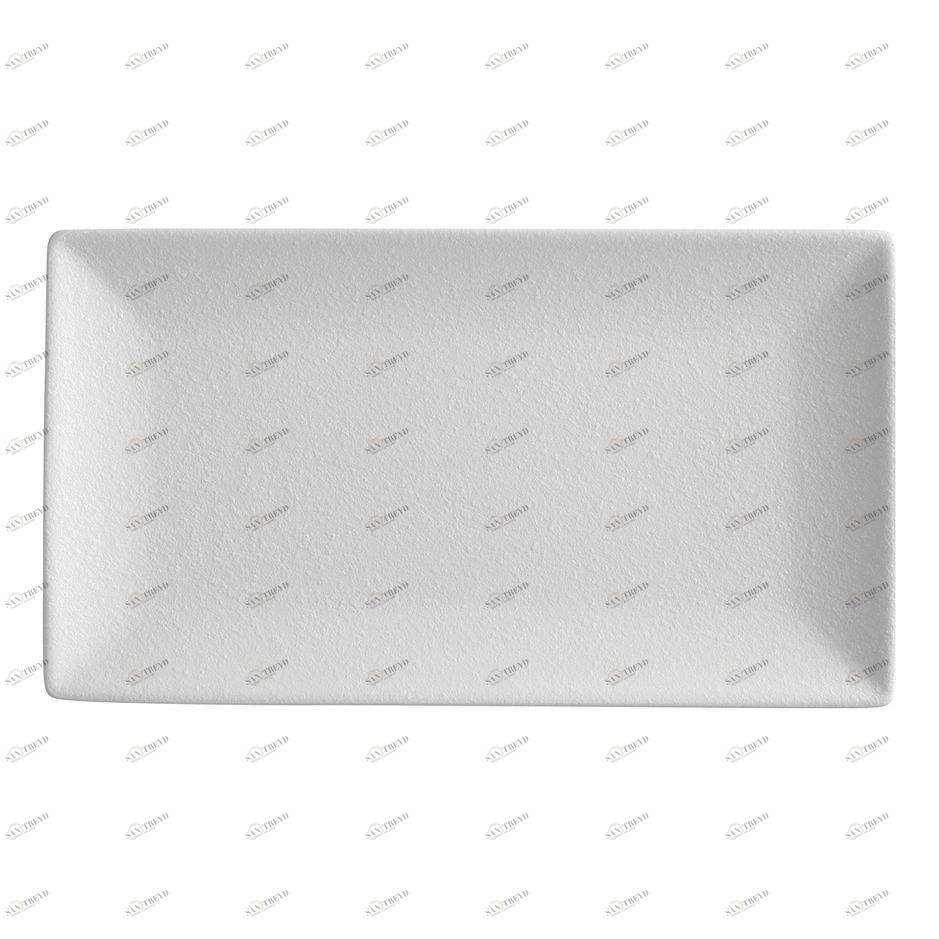 Блюдо фарфоровое прямоугольное 34,5х19,5 см белое "Икра" MAXWELL & WILLIAMS ИКРА 00-3946369 Белый 