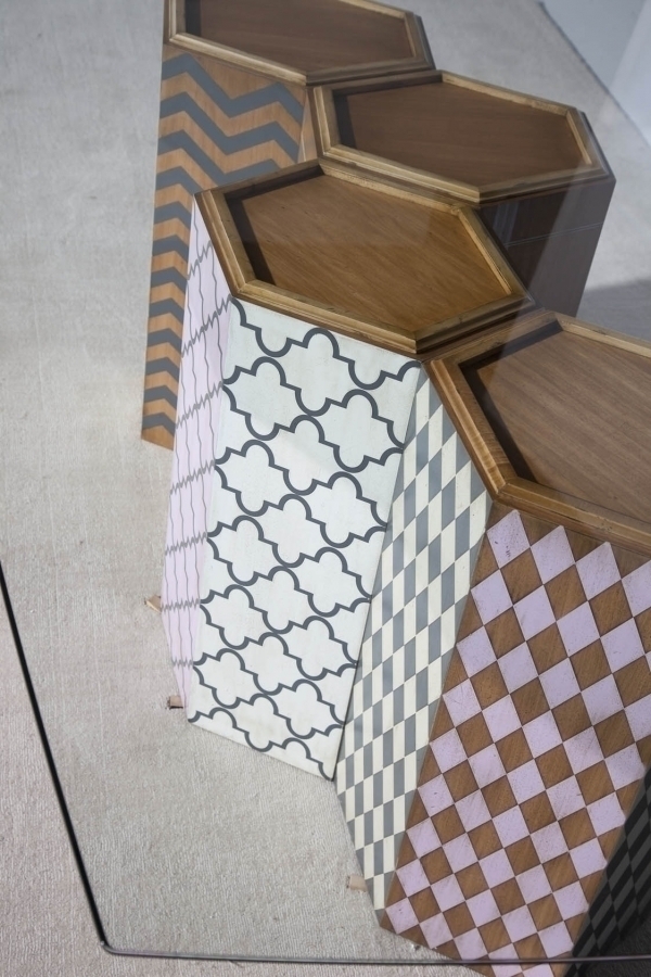 079073 Стол Hex Lola Glamour hexagonal Santreyd - Вид №4