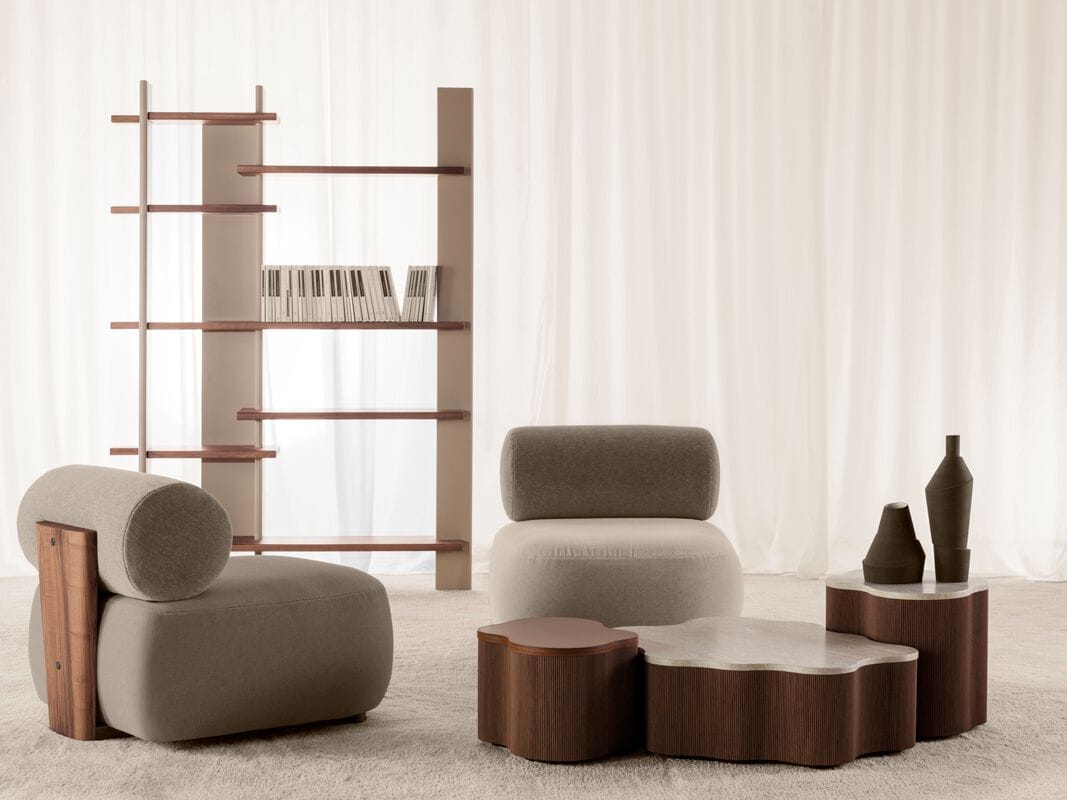 Низкий журнальный столик с кожаным или мраморным верхом Vibieffe Quite luxury ARCH-00147905 - Вид №3