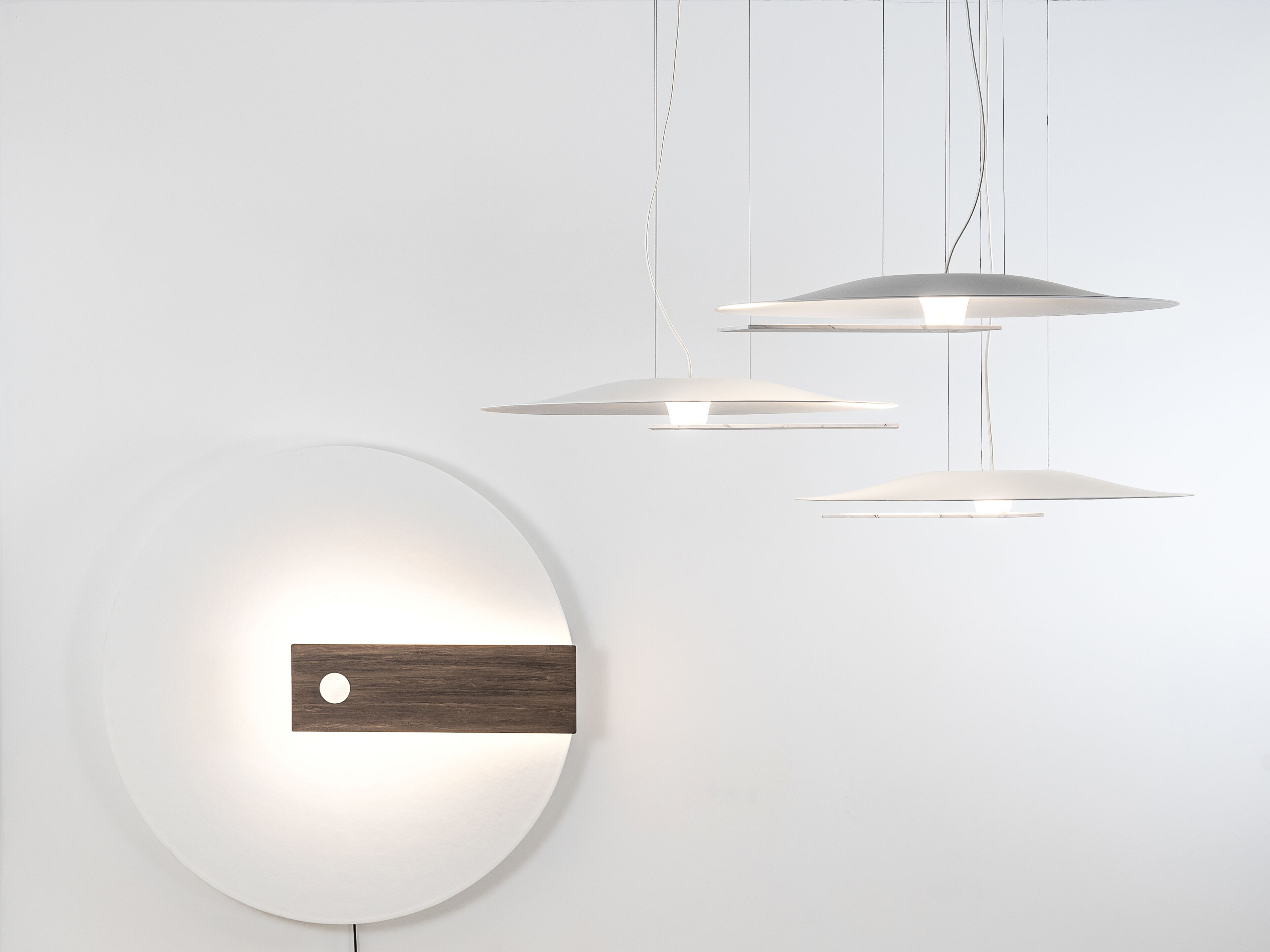 Светодиодная подвесная лампа из стекловолокна Hind Rabii солнечные часы ARCH-00066058 - Вид №3