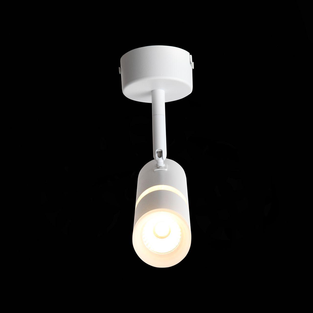 Спот потолочный белый светодиодный ST Luce Escopio ST106.502.08 ST LUCE ESCOPIO 00-3926060 Белый  - Вид №1