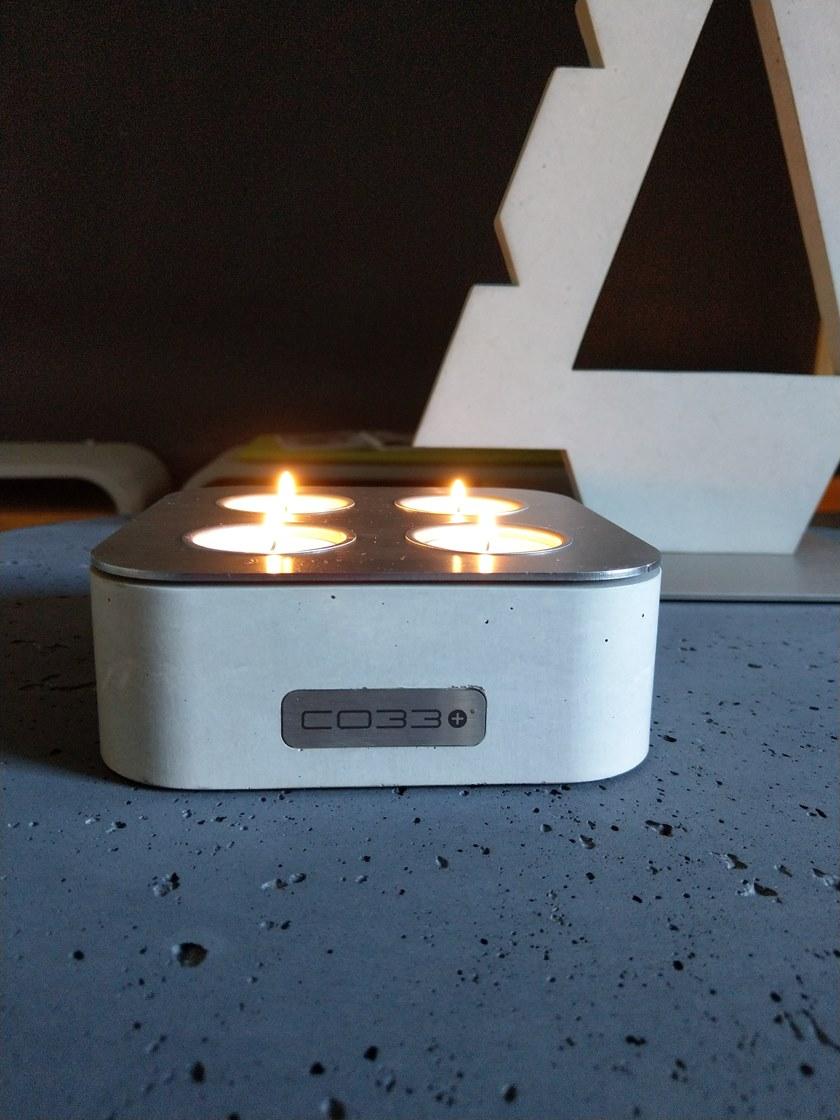 CO33 Подсвечник из бетона Opus Z8.4 - Вид №1