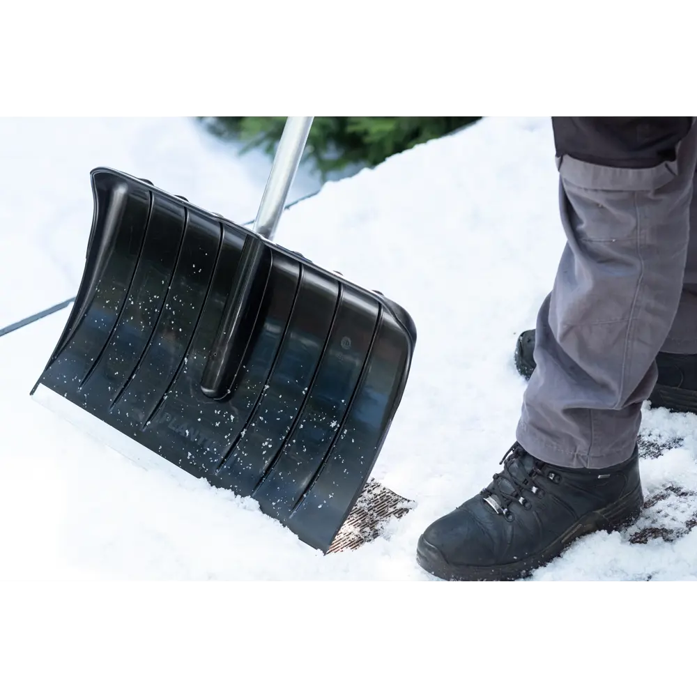 Лопата снеговая PLANTIC Snow Light с алюминиевым черенком для комфортной уборки 84953718 STLM-0057319 - Вид №8