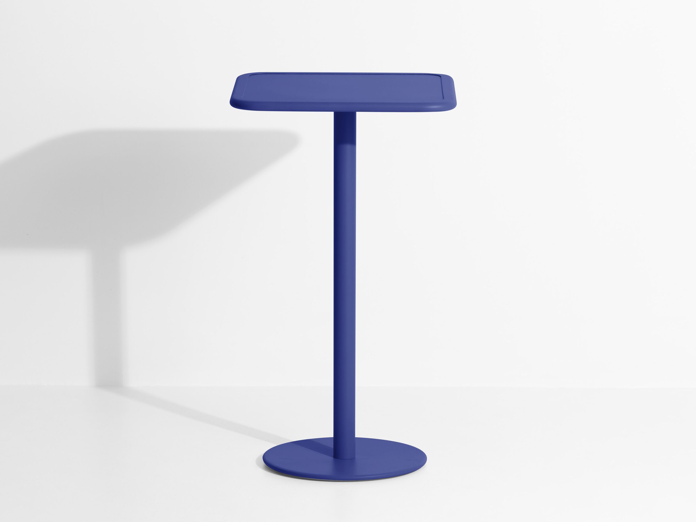 Высокий квадратный алюминиевый садовый стол с порошковым покрытием Petite Friture выходные ARCH-00039748 - Вид №1