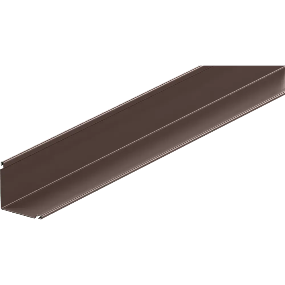 Планка угла внутренняя 50x50x1250 мм цвет коричневый 89347393 STLM-2035555 Santreyd 