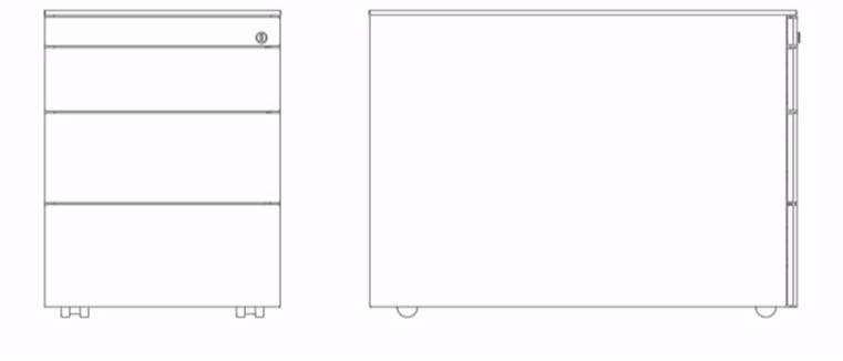 Dieffebi Офисный ящик из металла Personal storage sun-id-1402147 - Вид №7