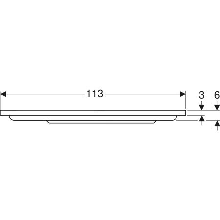 652210000 Угловой круглый душевой поддон Geberit Renova Geberit  - Вид №10