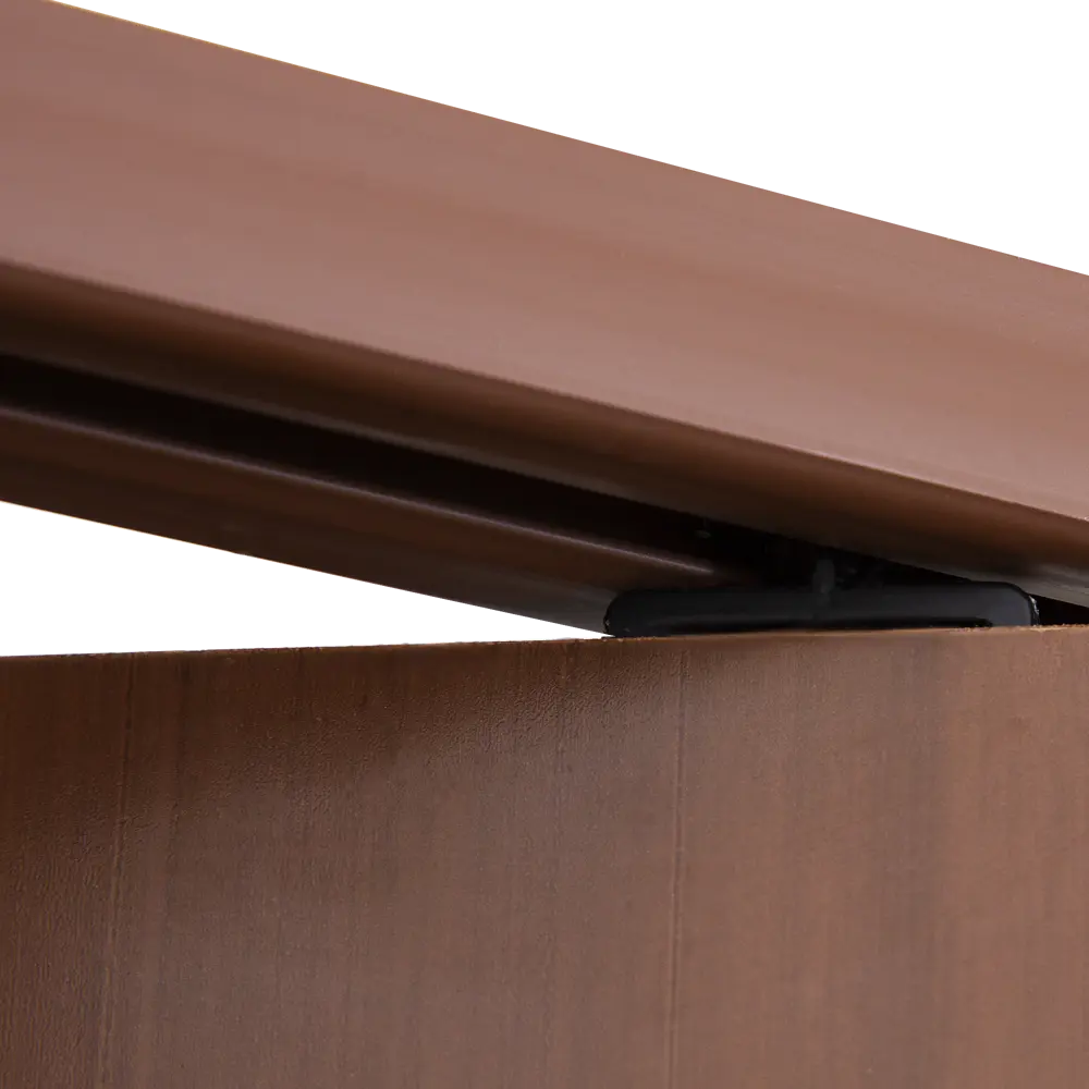 Дверь ПВХ Spacy 84x205 см, цвет тёмное дерево GROSFILLEX STLM-2175365 - Вид №1