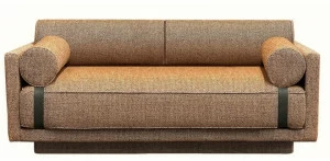 Duvivier Canapés 2-х местный тканевый диван со съемным чехлом Elsa Elsaxg22