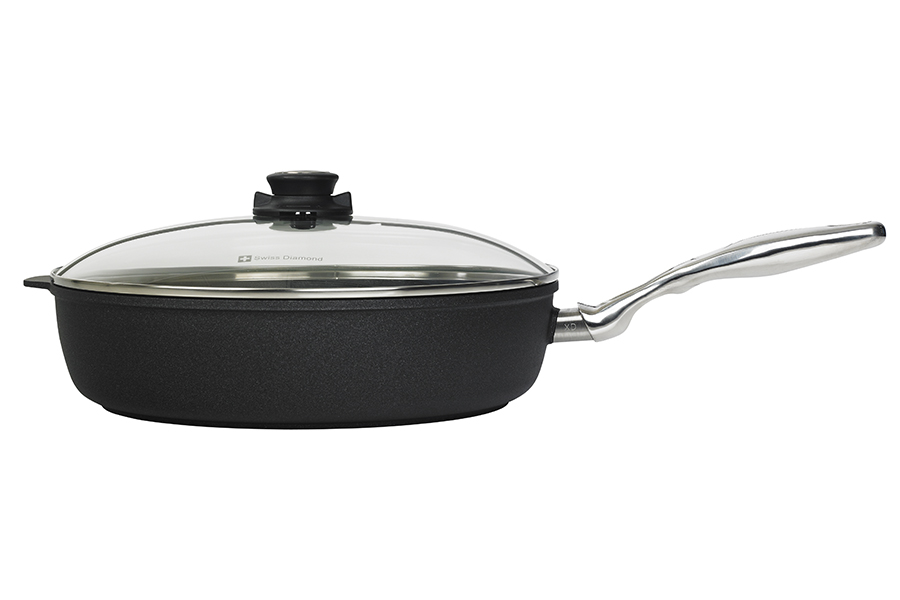 Сотейник Swiss Diamond со стеклянной крышкой и металлической ручкой, Ø32 см XD6732C - Вид №5