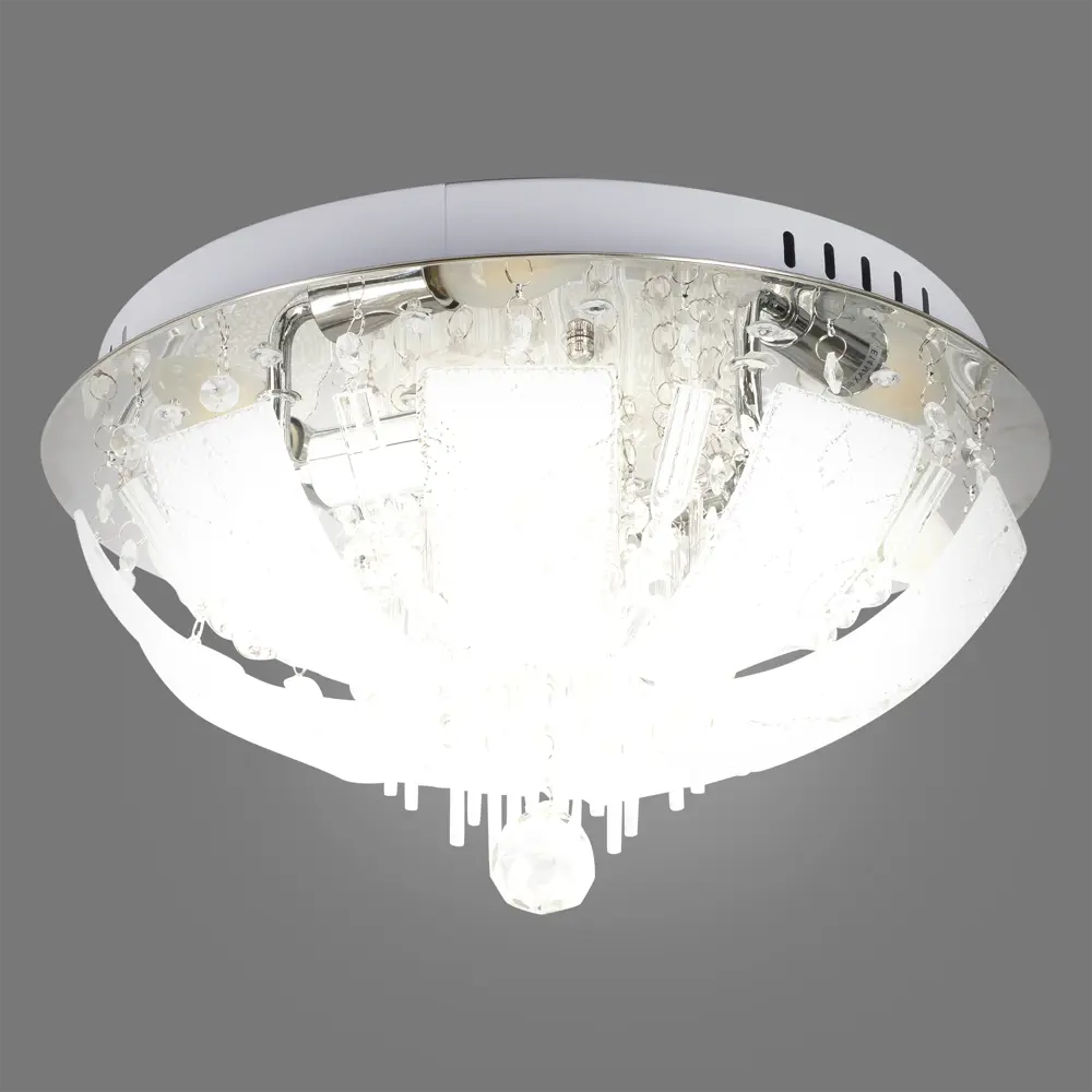 Люстра хрустальная подвесная Пари 4xE14x60 Вт, LED, металл/стекло, цвет хром 14089624 STLM-2074334 WINK  - Вид №18