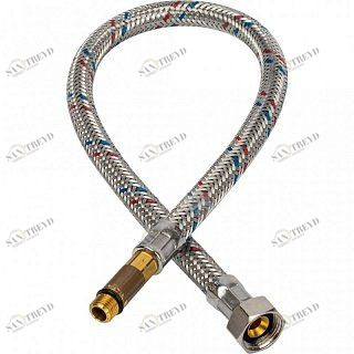 Гибкая подводка для воды M10 (35 мм) х 3/8 BP STOUT - 500 мм SHF0036351010