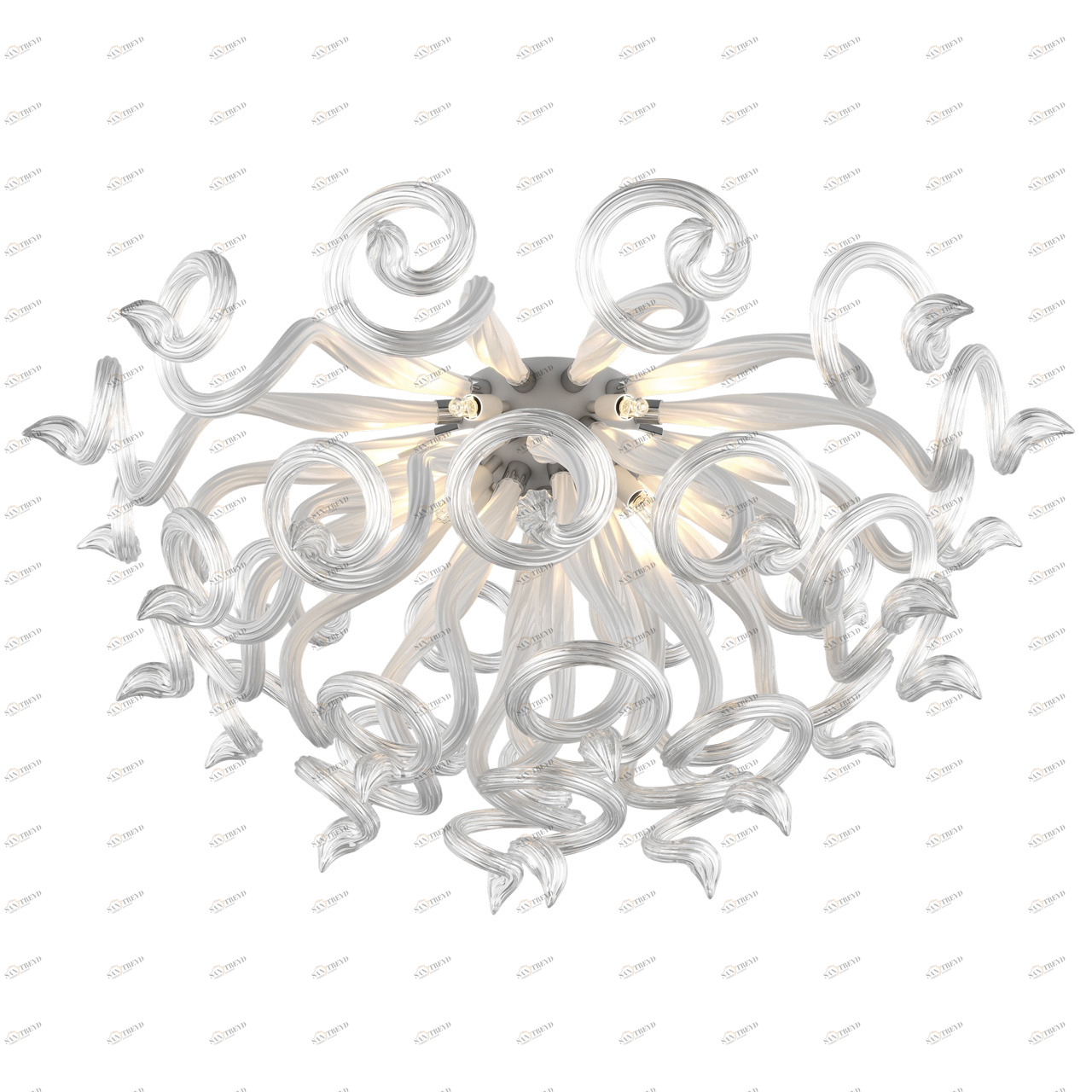 Потолочная люстра Lightstar Medusa 890090 LIGHTSTAR ДИЗАЙНЕРСКИЕ, MEDUSA 058353 Белый 