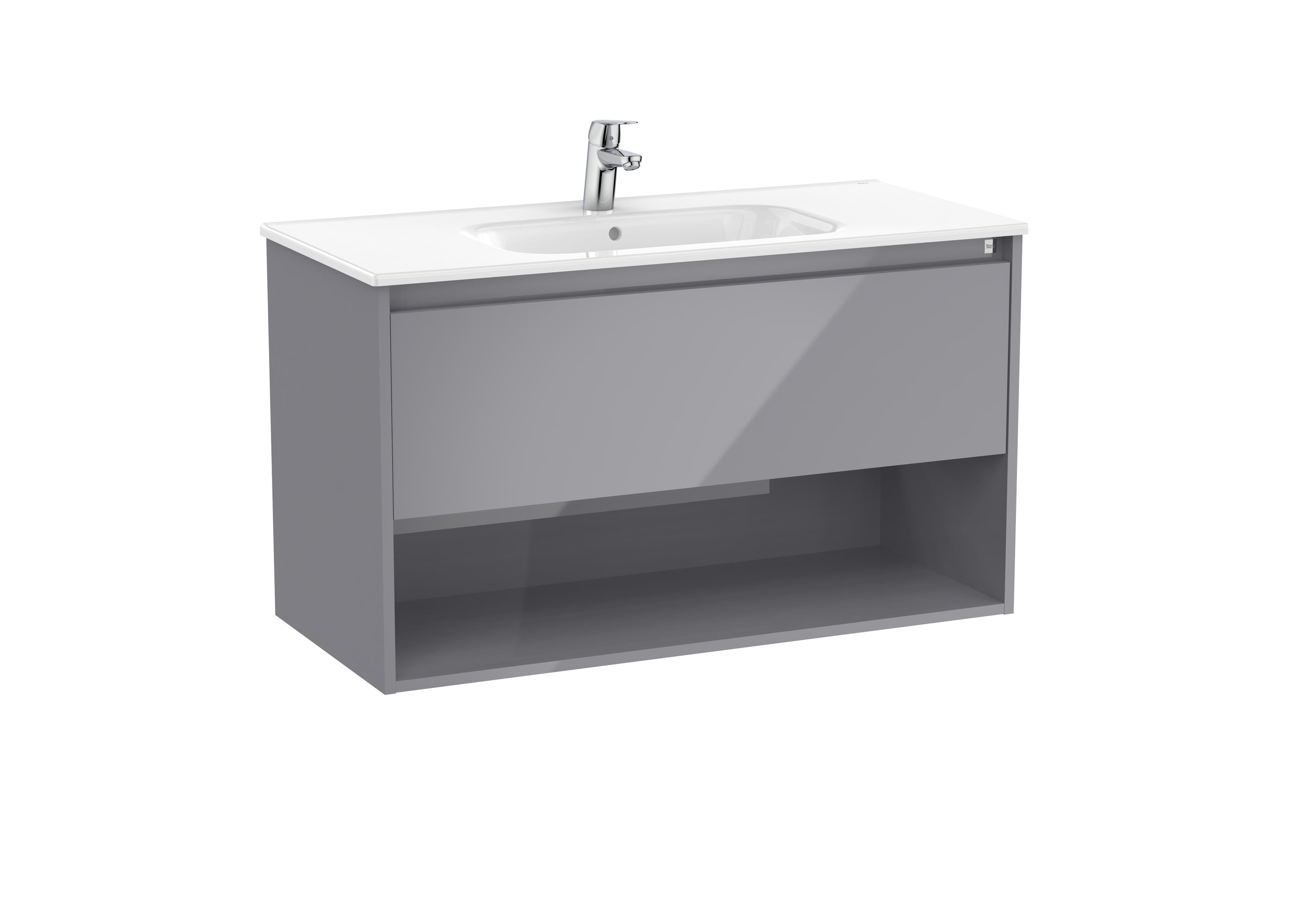 Деревянный подвесной умывальник со встроенным умывальником Roca Tenor ARCH-00050376 - Вид №5